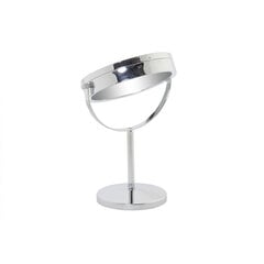LED-Tulega Suurendava Peegel DKD Home Decor 21,5 x 13,5 x 32,5 cm Hõbedane Metall hind ja info | Vannitoa sisustuselemendid ja aksessuaarid | kaup24.ee