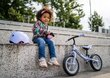 Laste rattakiiver Cariboo, lilla roosaga hind ja info | Kiivrid | kaup24.ee