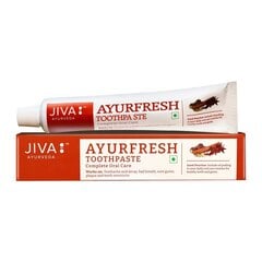 Ayurveda hambapasta Ayurfresh, Jiva Ayurveda, 100g hind ja info | Suuhügieen | kaup24.ee