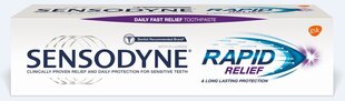 Hambapasta Sensodyne Rapid Relief, 6 x 75 ml hind ja info | Suuhügieen | kaup24.ee