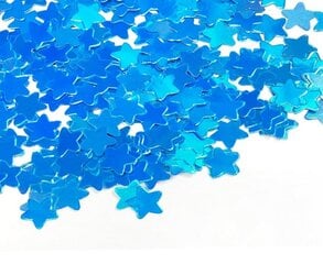 Paberkonfettid Stars, sinine, 3 pakki, 36 g hind ja info | Peokaunistused | kaup24.ee