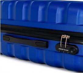 Keskmine kohver David Jones, Bright Blue цена и информация | Чемоданы, дорожные сумки | kaup24.ee