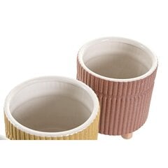 Lillepottide komplekt DKD Home Decor, 13,5 x 13,5 x 14,5 cm, 4 tk hind ja info | Dekoratiivsed lillepotid | kaup24.ee