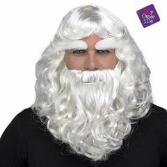 Parukas My Other Me Papá Noel Valge hind ja info | Karnevali kostüümid | kaup24.ee