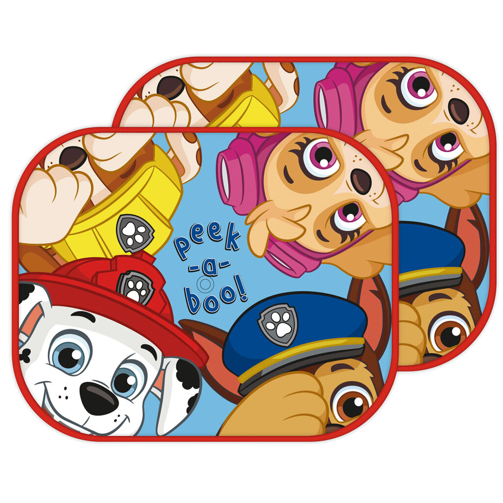 Auto päikesekaitse, Paw Patrol, 2 tk. цена и информация | Autoistmete lisavarustus | kaup24.ee