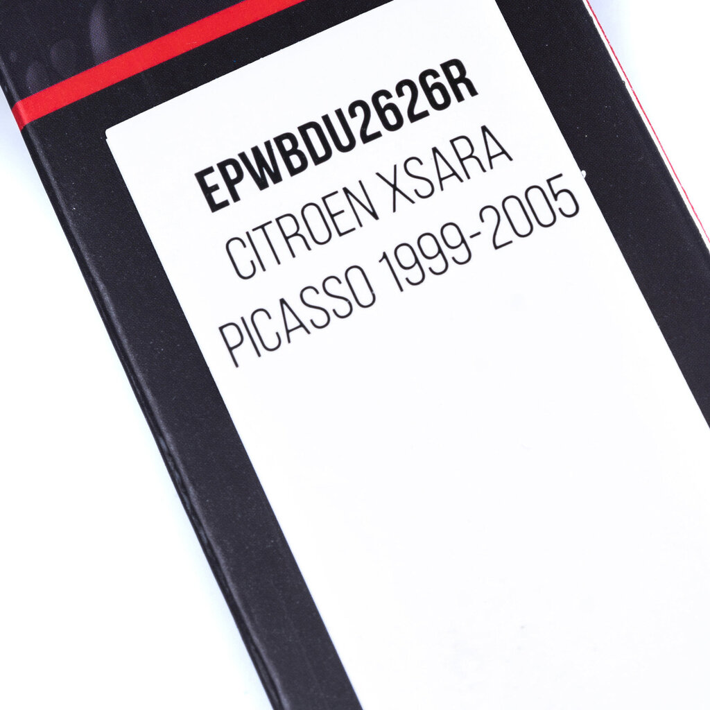 Klaasipuhastid EinParts EPWBDU2626R 660/660mm komplekt 2 tk hind ja info | Kojamehed | kaup24.ee