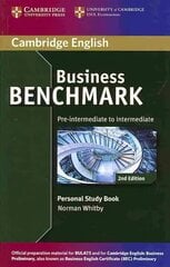 Business Benchmark Pre-intermediate to Intermediate, 2nd Revised edition hind ja info | Võõrkeele õppematerjalid | kaup24.ee