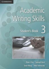 Academic Writing Skills 3 Student's Book New edition цена и информация | Пособия по изучению иностранных языков | kaup24.ee