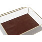 Ehteaegas DKD Home Decor Kristall Kuldne Burgundiapunane 20 x 15 x 6 cm hind ja info | Sisustuselemendid | kaup24.ee