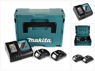 Комплект блока питания Makita BL1815N цена и информация | Шуруповерты, дрели | kaup24.ee