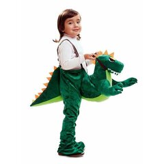 Maskeraadi kostüüm lastele My Other Me Dino Rider Roheline hind ja info | Karnevali kostüümid | kaup24.ee