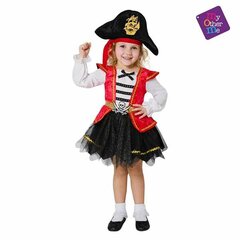 Maskeraadi kostüüm lastele My Other Me Must/Punane Piraat hind ja info | Karnevali kostüümid | kaup24.ee