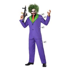Maskeraadi kostüüm täiskasvanutele Joker Kloun hind ja info | Karnevali kostüümid | kaup24.ee