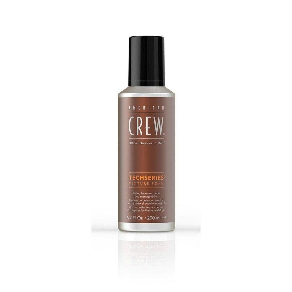 Volüümi andev vaht American Crew Techseries, 200 ml hind ja info | Viimistlusvahendid juustele | kaup24.ee