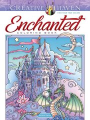 Creative Haven Enchanted Coloring Book цена и информация | Книги для малышей | kaup24.ee