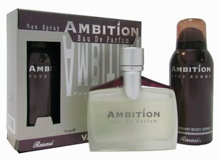 Meeste parfüümvesi Ambition Men EDP, 70 ml цена и информация | Мужские духи | kaup24.ee