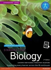 Pearson Baccalaureate Biology Standard Level 2nd edition print and ebook bundle for the IB Diploma: Industrial Ecology 2nd edition, Pearson Baccalaureate Biology Standard Level 2nd edition ebook only edition (etext) for the IB Diploma Standard Level hind ja info | Majandusalased raamatud | kaup24.ee