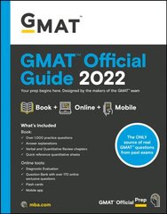 GMAT Official Guide 2022: Book plus Online Question Bank: Book plus Online Question Bank hind ja info | Majandusalased raamatud | kaup24.ee