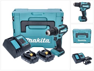 Аккумуляторная дрель Makita DDF 485 SYJ цена и информация | Шуруповерты, дрели | kaup24.ee