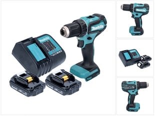 Аккумуляторная дрель Makita DDF 485 SY цена и информация | Шуруповерты, дрели | kaup24.ee