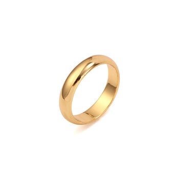 Позолоченное обручальное кольцо 16,5 мм цена и информация | Кольцо | kaup24.ee