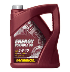 Масло моторное Mannol 7913 Energy Formula PD 5W-40, 5 л цена и информация | Моторные масла | kaup24.ee