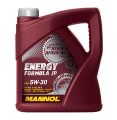 Масло моторное Mannol 7914 Energy Formula JP 5W-30, 4 л цена и информация | MANNOL Автотовары | kaup24.ee