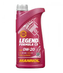 Масло моторное Mannol 7921 Legend Formula C5 0W-20, 1л цена и информация | Моторные масла | kaup24.ee