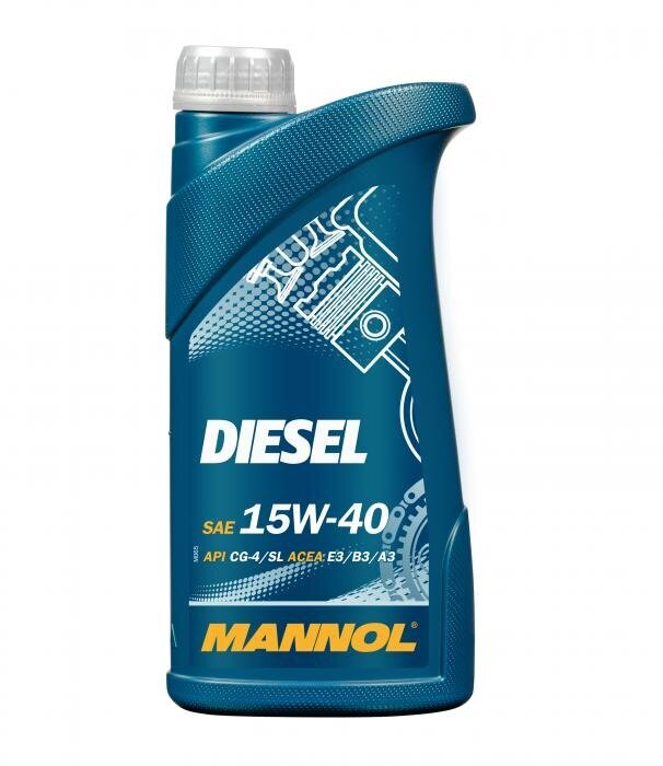 Õli Mannol 7402 Diesel 15W-40, 1L цена и информация | Mootoriõlid | kaup24.ee