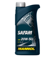 Mootoriõli Mannol 7404 Safari 20W-50, 1 l hind ja info | Mootoriõlid | kaup24.ee