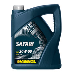 Mootoriõli Mannol 7404 Safari 20W-50, 5 l hind ja info | Mootoriõlid | kaup24.ee