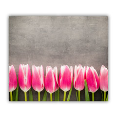 Tulup Lõikelaud Roosa tulp, 60x52 cm hind ja info | Lõikelauad | kaup24.ee