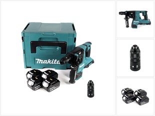 Аккумуляторный перфоратор Makita DHR 281 G4J цена и информация | Перфораторы | kaup24.ee