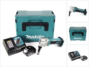 Plekilõikur Makita DJN 161 RT1J 18V цена и информация | Пилы, циркулярные станки | kaup24.ee