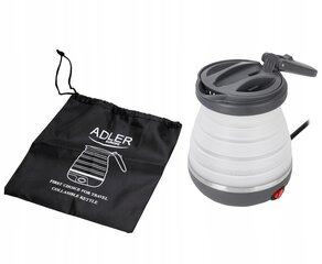 Adler AD 1279 750 W elektriline veekeetja, valge цена и информация | Электрочайники | kaup24.ee