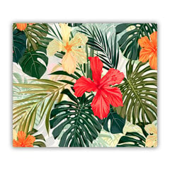 Tulup Lõikelaud Hawaii lilled, 60x52 cm hind ja info | Lõikelauad | kaup24.ee