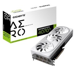 Gigabyte GeForce RTX 4070 Ti Aero OC V2 GV-N407TAEROOCV2-12GD hind ja info | Videokaardid (GPU) | kaup24.ee