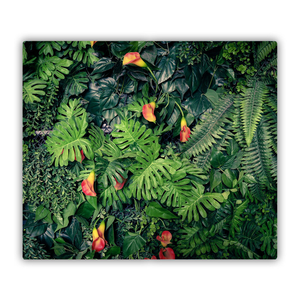 Tulup Lõikelaud Eksootiline džungel, 60x52 cm hind ja info | Lõikelauad | kaup24.ee