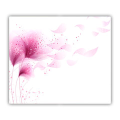 Tulup Lõikelaud Roosa lill, 60x52 cm hind ja info | Lõikelauad | kaup24.ee