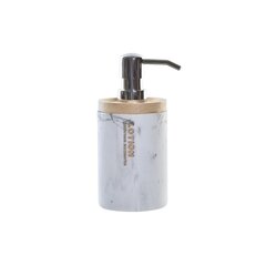 Дозатор мыла DKD Home Decor Натуральный Белый Бамбук Dolomite (10 x 6 x 19 cm) цена и информация | Аксессуары для ванной комнаты | kaup24.ee