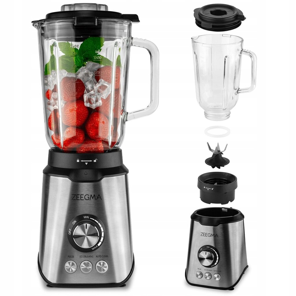 Zeegma Grand -vitamiin 1600 hõbe/hall blender цена и информация | Saumikserid, hakkijad | kaup24.ee