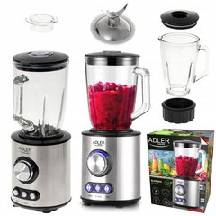 Adler Adler AD 4078 1700 W Hõbe/hall blender цена и информация | Блендеры, измельчители | kaup24.ee