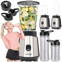 Lehmann Smophyte 1200 hõbedane/hall blender цена и информация | Миксеры и измельчители | kaup24.ee