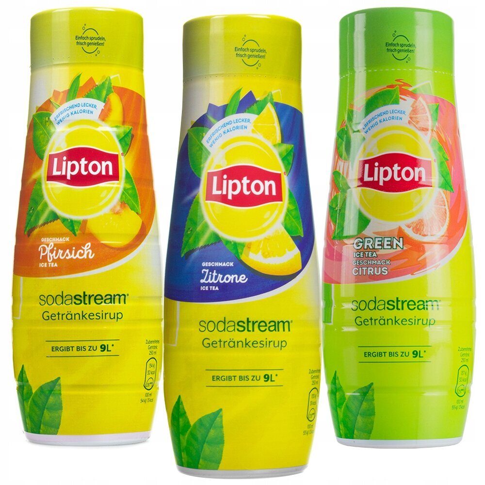 Siirup sodastream lipton sidrunroheline tee hind ja info | Mulliveemasinad | kaup24.ee