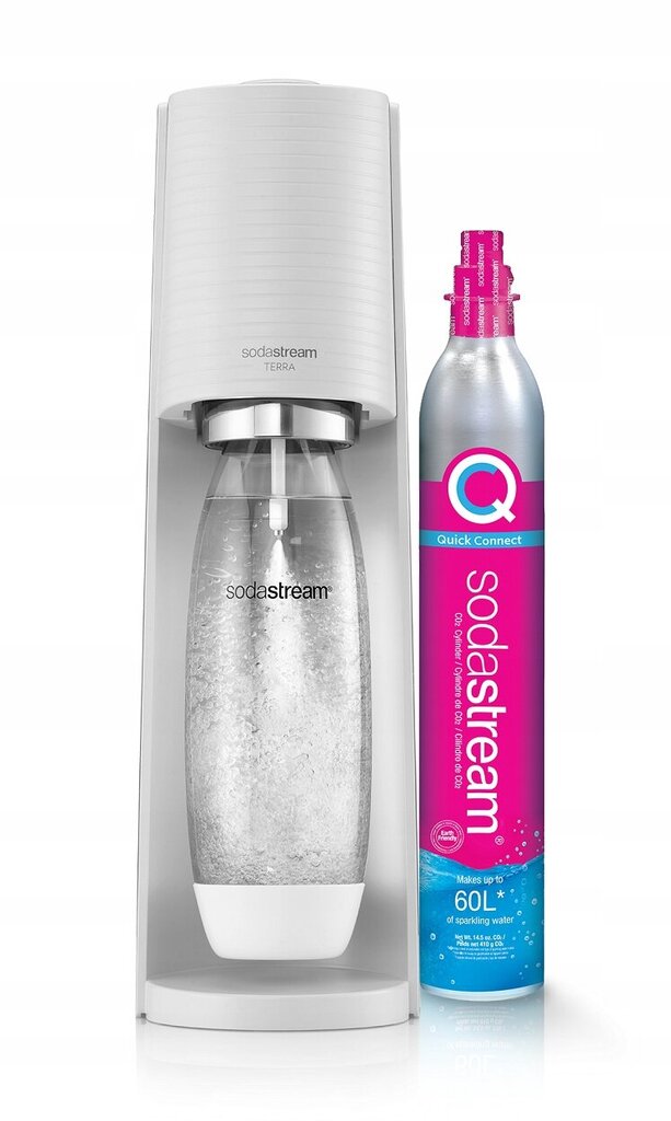 Sodastream terra valge hind ja info | Mulliveemasinad | kaup24.ee