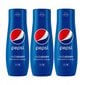 3 × sodastream pepsi siirup 440 ml hind ja info | Mulliveemasinad | kaup24.ee