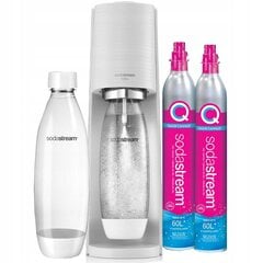 Gaseeritud vesi sodastreami sodastream + pudel + 2 silindrit hind ja info | Mulliveemasinad | kaup24.ee