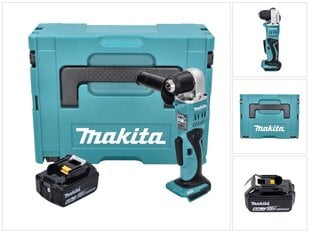 Аккумуляторная угловая дрель Makita DDA 351 G1J цена и информация | Шуруповерты, дрели | kaup24.ee