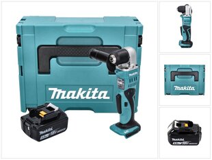 Аккумуляторная угловая дрель Makita DDA 351 T1J цена и информация | Шуруповерты, дрели | kaup24.ee