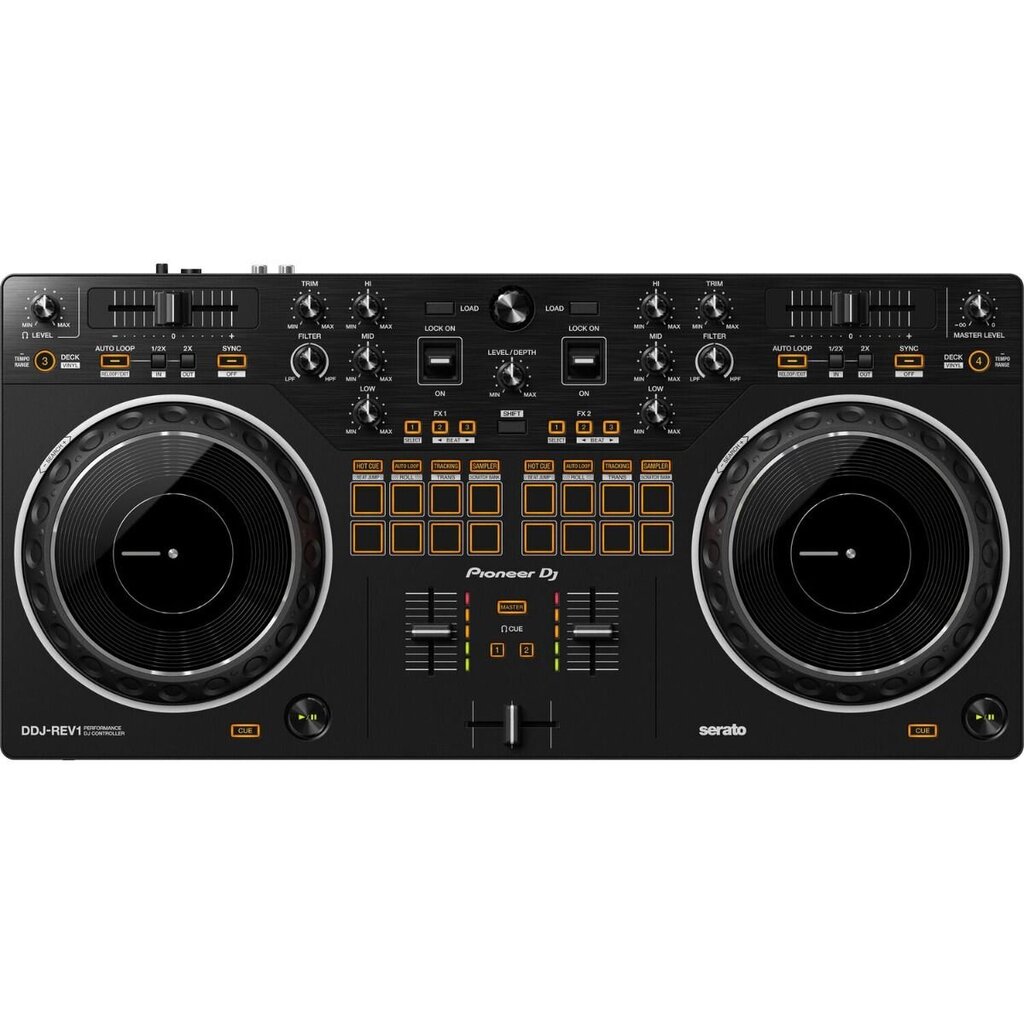 Pioneer DDJ-REV1, black - DJ Controller hind ja info | DJ puldid | kaup24.ee